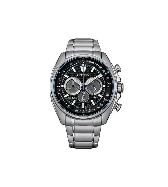 Orologio Cronografo Uomo Citizen Eco Drive Crono Active nero ca4560-81e