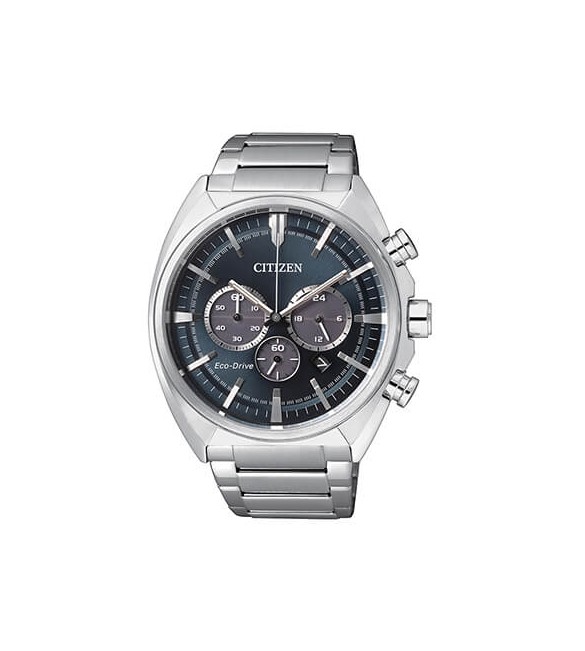 Orologio Cronografo Uomo Citizen Eco Drive Metropolitan blu ca4280-53l