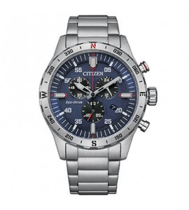 Orologio Cronografo Uomo Citizen Eco Drive Outdoor blu at2520-89l