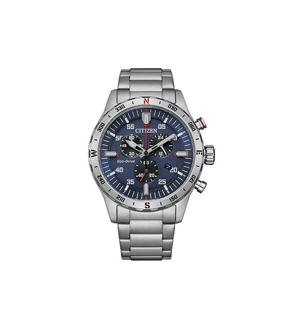 Orologio Cronografo Uomo Citizen Eco Drive Outdoor blu at2520-89l