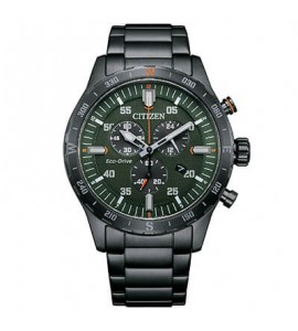 Orologio Cronografo Uomo Citizen Eco Drive Outdoor verde at2527-80x