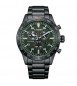 Orologio Cronografo Uomo Citizen Eco Drive Outdoor verde at2527-80x