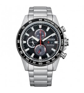 Orologio Cronografo Uomo Citizen Eco Drive Racing nero ca0780-87e