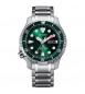 Orologio Promaster Diver\'s Automatico Solo Tempo Super Titanio Uomo Citizen verde ny0100-50x