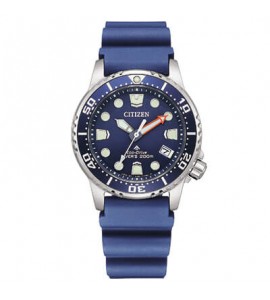 Orologio Promaster Diver\'s Eco Drive Solo Tempo Unisex Citizen blu eo2021-05l