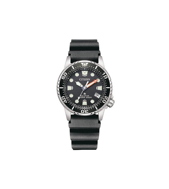 Orologio Promaster Diver\'s Eco Drive Solo Tempo Unisex Citizen nero eo2020-08e