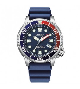 Orologio Promaster Diver\'s Eco Drive Solo Tempo Uomo Citizen blu bn0168-06l