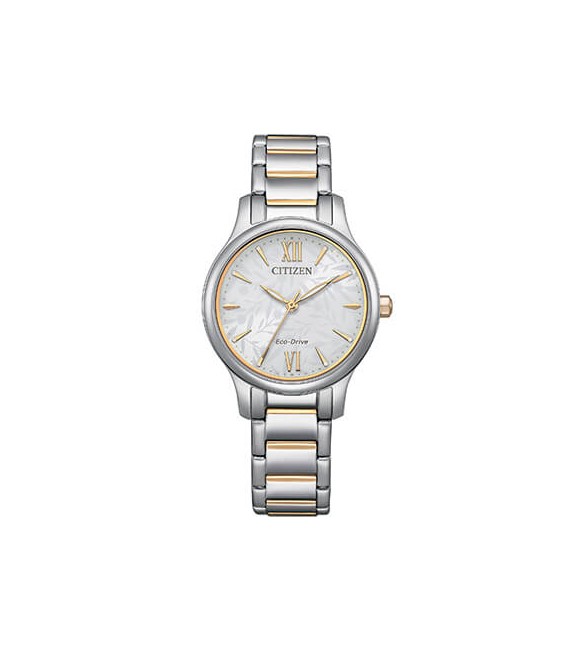 Orologio Solo Tempo Donna Citizen Eco Drive bianco em0895-73a