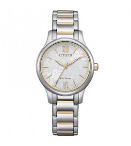 Orologio Solo Tempo Donna Citizen Eco Drive bianco em0895-73a
