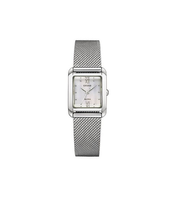 Orologio Solo Tempo Donna Citizen Eco Drive bianco ew5590-62a