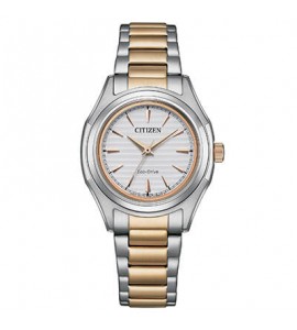 Orologio Solo Tempo Donna Citizen Eco Drive Of Action silver fe2116-85a