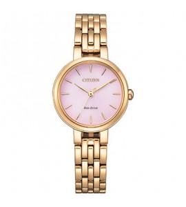 Orologio Solo Tempo Donna Citizen Eco Drive rosa em0993-82x