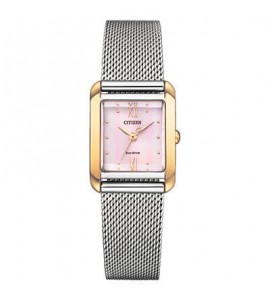 Orologio Solo Tempo Donna Citizen Eco Drive rosa ew5596-66x
