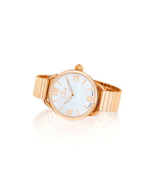 Orologio Solo Tempo Donna Hoops Candy Elastic Rose Gold Bianco 2648le-rg01