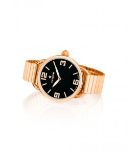 Orologio Solo Tempo Donna Hoops Candy Elastic Rose Gold Nero 2648le-rg02