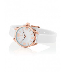 Orologio Solo Tempo Donna Hoops Candy Rose Gold Bianco 2647l-rg02