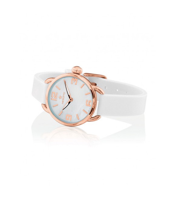 Orologio Solo Tempo Donna Hoops Candy Rose Gold Bianco 2647l-rg02