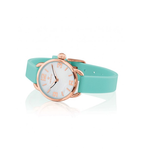 Orologio Solo Tempo Donna Hoops Candy Rose Gold Verde Acqua 2647l-rg03