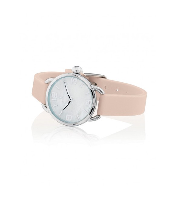 Orologio Solo Tempo Donna Hoops Candy Silver Beige 2647l-s05