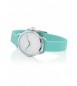 Orologio Solo Tempo Donna Hoops Candy Silver Verde Acqua 2647l-s03