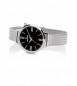 Orologio solo Tempo Donna Hoops Classic Chic Nero Silver 2614ld-s02