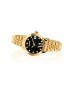 Orologio solo Tempo Donna Hoops New Luxury Diamond 2 Gold Nero 2654ld-yg01