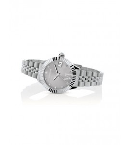 Orologio solo Tempo Donna Hoops New Luxury Diamond 2 Silver 2654ld-s03