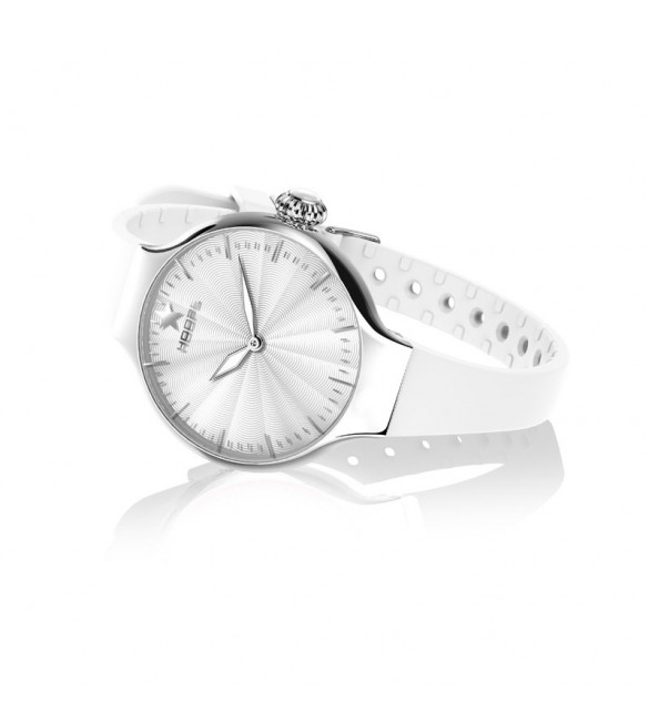 Orologio solo Tempo Donna Hoops Nouveau Cherie Bianco 2634l-s02