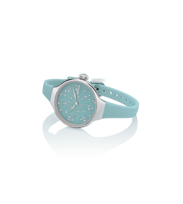 Orologio solo Tempo Donna Hoops Nouveau Cherie Silver Polvere 2639l-s07