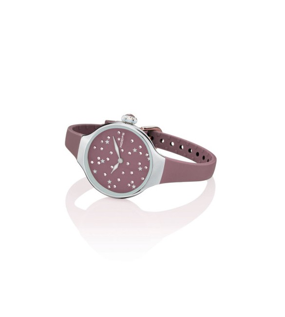 Orologio solo Tempo Donna Hoops Nouveau Cherie Silver Uva 2639l-s08