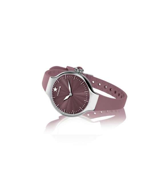 Orologio solo Tempo Donna Hoops Nouveau Cherie Uva 2634l-s10