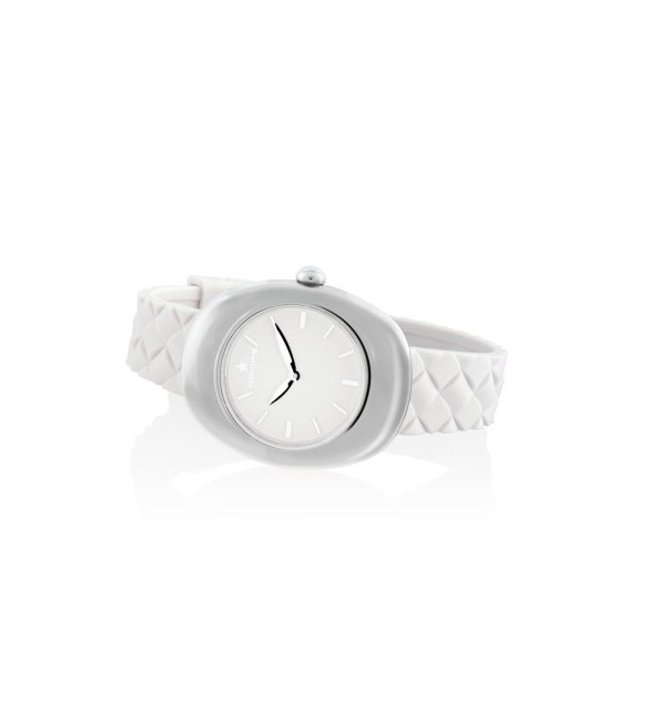 Orologio Solo Tempo Donna Hoops Nuage Bianco 2653l-s02
