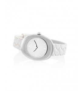 Orologio Solo Tempo Donna Hoops Nuage Bianco 2653l-s02