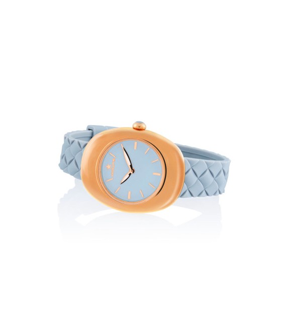 Orologio Solo Tempo Donna Hoops Nuage Rose Gold Grigio Naturale 2653l-rg06