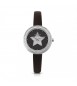 Orologio solo tempo donna Ops Objects Light Charme crystal similpelle black opspw-636