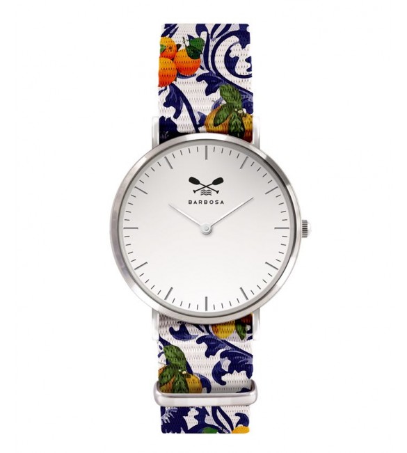 Orologio Solo Tempo Unisex Barbosa Basic Limoni e Arance mm 36,5 nato 01slbi-18sn198
