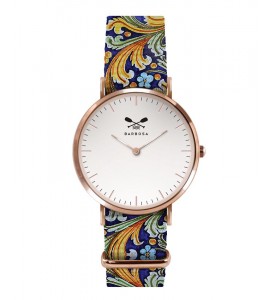 Orologio Solo Tempo Unisex Barbosa Maioliche mm 36,5 nato 01rsbi-18rn164