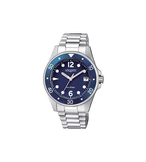 Orologio Solo Tempo Unisex Vagary by Citizen Aqua39 blu vd5-210-71
