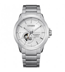 Orologio Solo Tempo Uomo Citizen Automatico Super Titanio bianco nh9120-88a