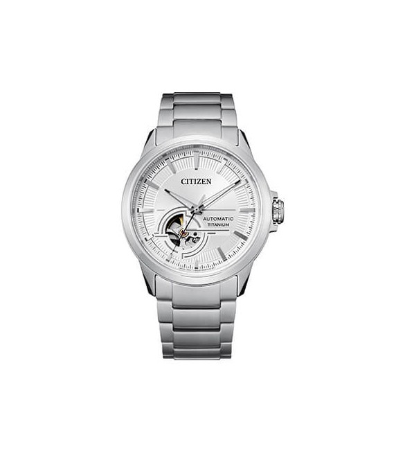 Orologio Solo Tempo Uomo Citizen Automatico Super Titanio bianco nh9120-88a