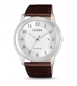 Orologio Solo Tempo Uomo Citizen Eco Drive Classic bianco aw1211-12a