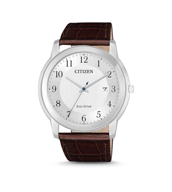 Orologio Solo Tempo Uomo Citizen Eco Drive Classic bianco aw1211-12a