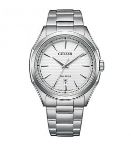 Orologio Solo Tempo Uomo Citizen Eco Drive Elegant bianco aw1750-85a