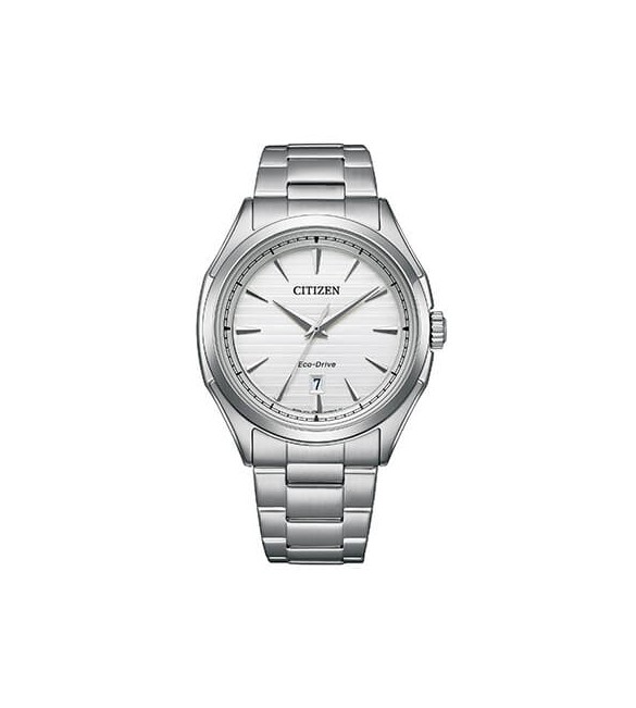 Orologio Solo Tempo Uomo Citizen Eco Drive Elegant bianco aw1750-85a