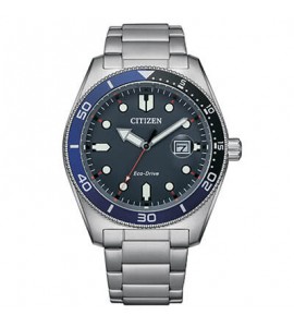Orologio Solo Tempo Uomo Citizen Eco Drive Marine blu aw1761-89l