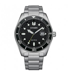 Orologio Solo Tempo Uomo Citizen Eco Drive Marine nero aw1760-81e