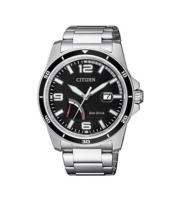 Orologio Solo Tempo Uomo Citizen Eco Drive Marine Reserver nero aw7035-88e