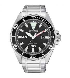 Orologio Solo Tempo Uomo Citizen Eco Drive Sport nero bm7458-80e