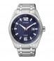 Orologio Solo Tempo Uomo Citizen Eco Drive Super Titanio 1240 blu aw1240-57m