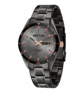 Orologio Solo Tempo Uomo Sector 770 cassa in acciaio pvd canna di fucile 44 mm r3253516001